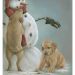 Frosty-Friends-snowman-and-puppies-painting-print